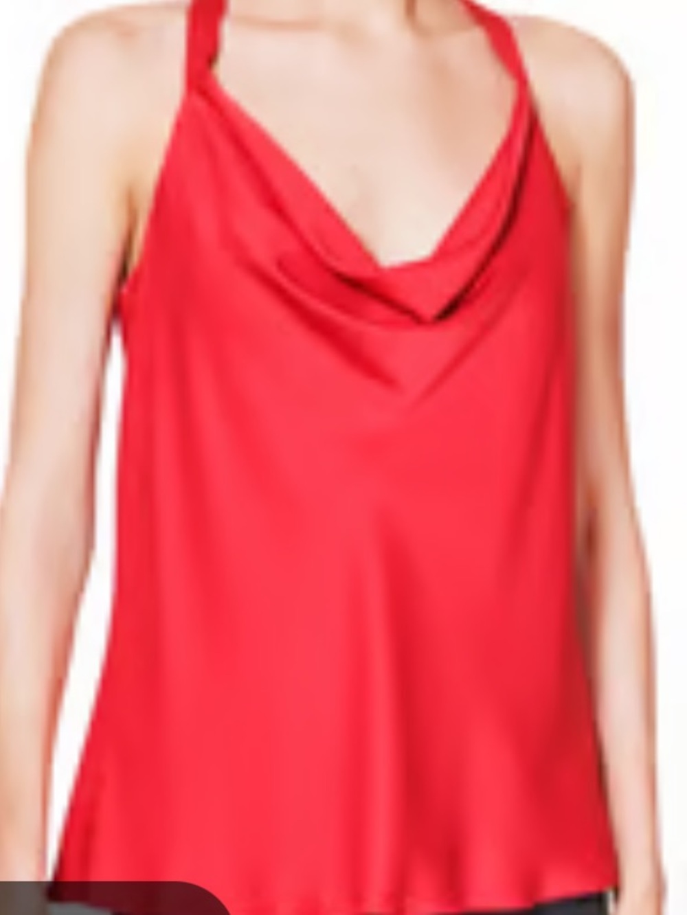 Ramy Brook Women's Red Halter Neck Sleeveless Top NWT